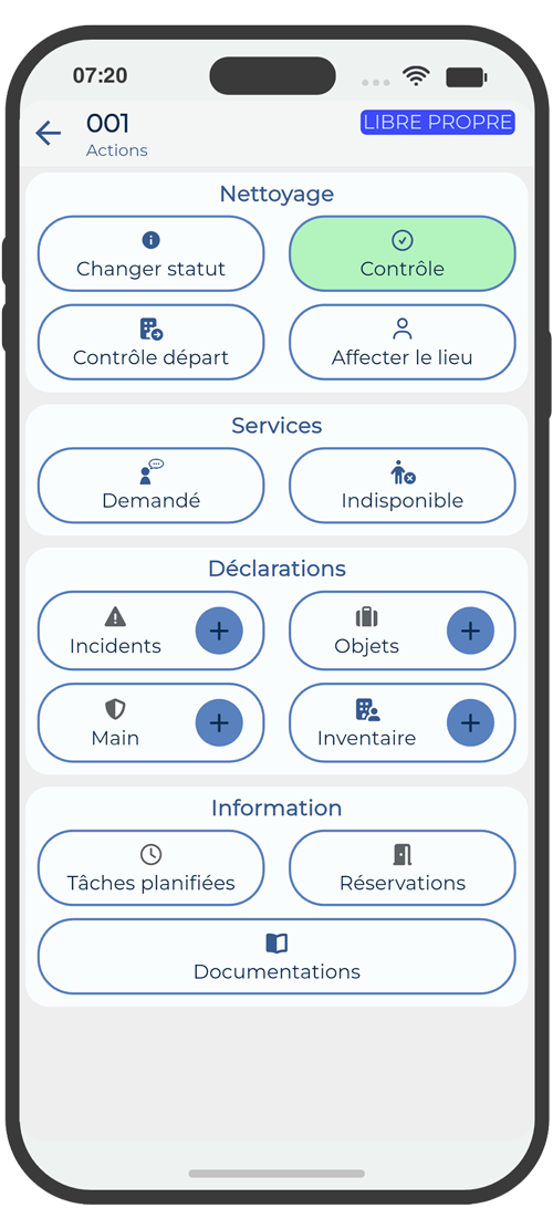 Contrôle des lieux 1Check